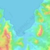 Saint-Florent topographic map, elevation, terrain