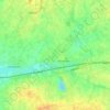 Kortemark topographic map, elevation, terrain