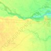 Sohawal topographic map, elevation, terrain
