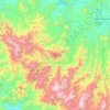 Coyuca de Catalán topographic map, elevation, terrain