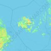 Isole Åland topographic map, elevation, terrain