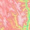 宗西乡 topographic map, elevation, terrain