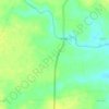 Daryapur topographic map, elevation, terrain