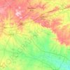 Jalna topographic map, elevation, terrain