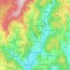 Ruda nad Moravou topographic map, elevation, terrain