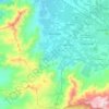 Rinconada topographic map, elevation, terrain