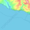 Port Campbell National Park topographic map, elevation, terrain