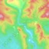 Byron topographic map, elevation, terrain