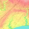 Southwold topographic map, elevation, terrain