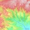 Mammola topographic map, elevation, terrain