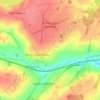 North Luffenham topographic map, elevation, terrain