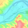 Forsyth topographic map, elevation, terrain