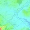 Catigny topographic map, elevation, terrain