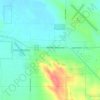 Winner topographic map, elevation, terrain