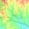 Willow Springs topographic map, elevation, terrain