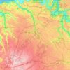 La Risle topographic map, elevation, terrain