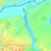 Porto de Moz topographic map, elevation, terrain