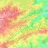 Lexington topographic map, elevation, terrain
