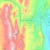 Zonda topographic map, elevation, terrain