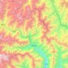 Shijiabao topographic map, elevation, terrain