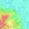 Belgern topographic map, elevation, terrain
