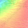 Mshayrif topographic map, elevation, terrain