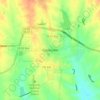 Clarksville topographic map, elevation, terrain