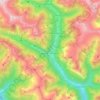 Brione (Verzasca) topographic map, elevation, terrain