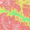 Torp District topographic map, elevation, terrain
