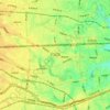 Suginami topographic map, elevation, terrain