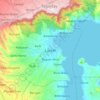 Laurel topographic map, elevation, terrain