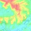 Laleu topographic map, elevation, terrain