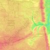 Baker County topographic map, elevation, terrain