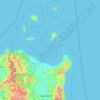 Provinz Cagayan topographic map, elevation, terrain