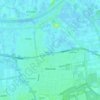 Waalwijk topographic map, elevation, terrain