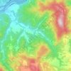 Molesworth topographic map, elevation, terrain