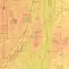 Grosse Ile Township topographic map, elevation, terrain