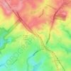 Pymble topographic map, elevation, terrain