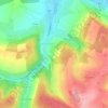 Boutancourt topographic map, elevation, terrain