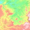 Pedra Preta topographic map, elevation, terrain