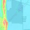 Tule Lake topographic map, elevation, terrain