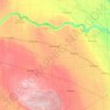 White Bear First Nations topographic map, elevation, terrain