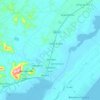 Sombrio topographic map, elevation, terrain