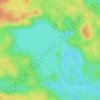 Joeperry Lake topographic map, elevation, terrain