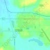 Wishek topographic map, elevation, terrain