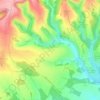 Tollard Royal topographic map, elevation, terrain