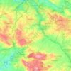Paroisse Saint-Jean-Baptiste-des-Collines topographic map, elevation, terrain