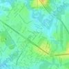 Parque Ohara topographic map, elevation, terrain