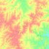 Olorunsogo topographic map, elevation, terrain