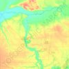 Menard County topographic map, elevation, terrain